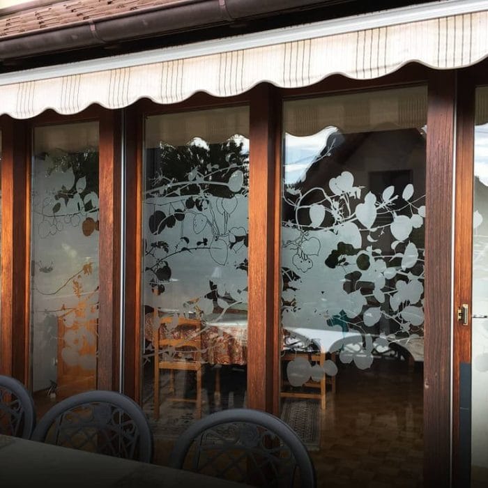 vitrophanie restaurant