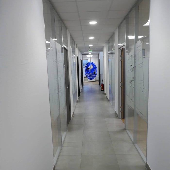 design mural et vitrophanie bureaux Fortwenger