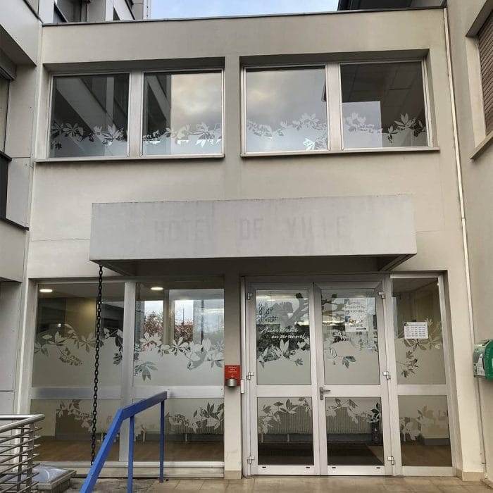 signalétique et design mural mairie illzach