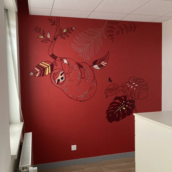 signalétique et design mural mairie illzach