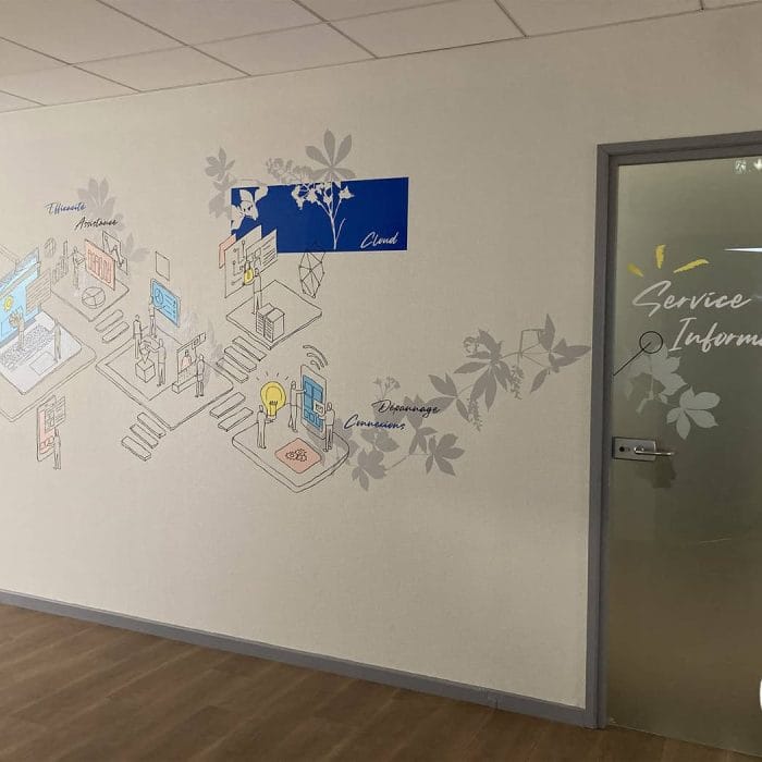 design mural mairie illzach