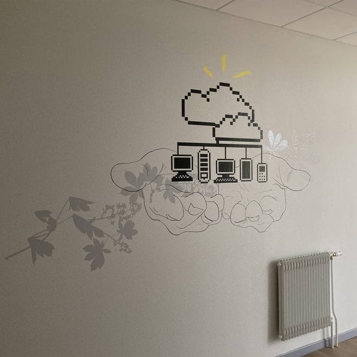 design mural mairie illzach