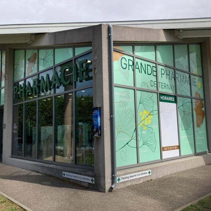 design mural pharmacie lyon