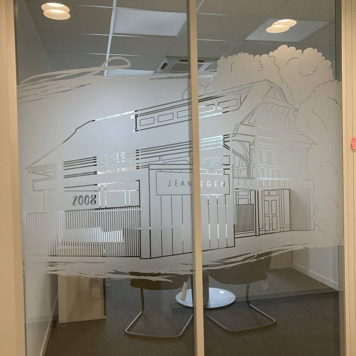 vitrophanie banque crédit mutuel