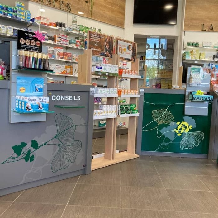 design mural pharmacie lyon