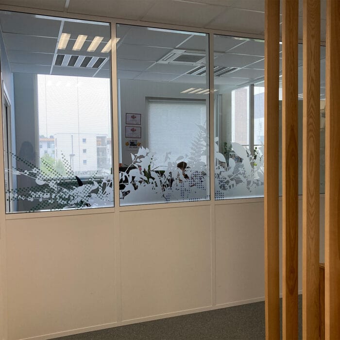 vitrophanie bureaux experts-comptables